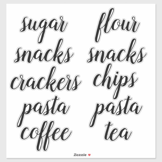 Etiqueta de Script de Organização de Penas da Cozi (Folha)