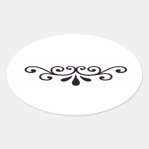 Etiqueta de Scrollwork