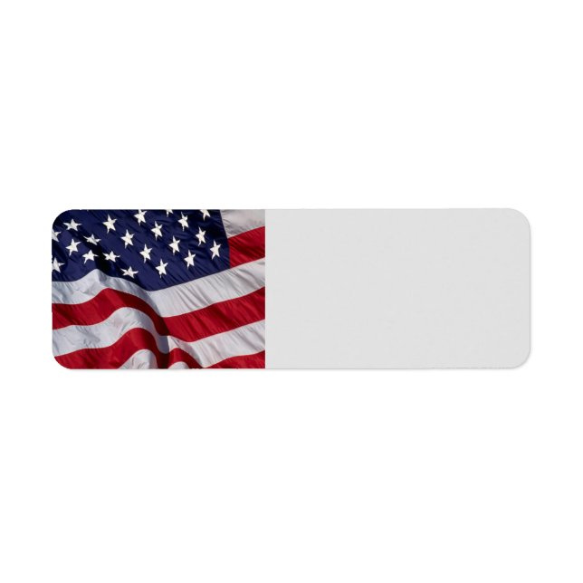 Etiqueta de Sinalizador Americano (Frente)