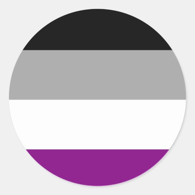 Etiqueta de Sinalizador Asexual (Frente)