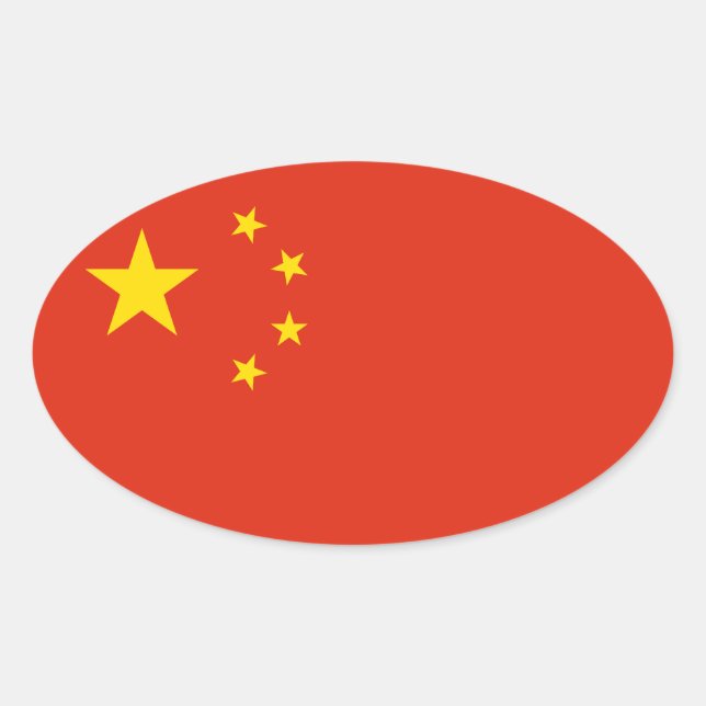 Etiqueta de Sinalizador da China (Frente)