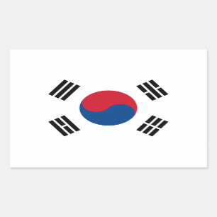 Etiqueta de Sinalizador da Coreia do Sul
