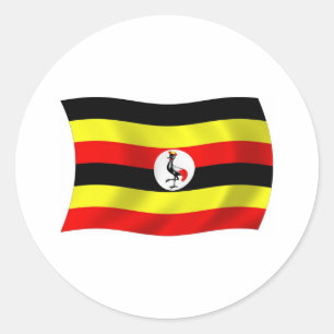 Etiqueta de Sinalizador de Uganda
