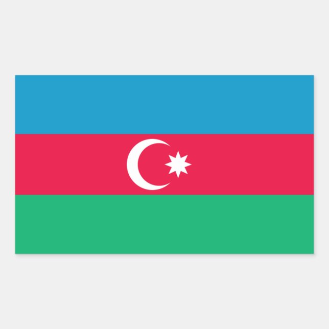 Etiqueta de Sinalizador do Azerbaijão (Frente)