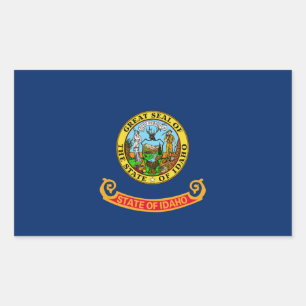 Etiqueta de Sinalizador do Estado de Idaho