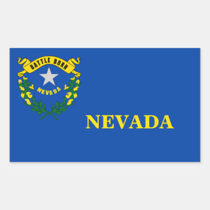 Etiqueta de Sinalizador do Estado de Nevada