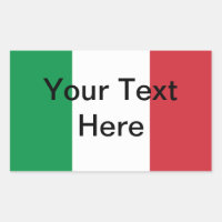 Etiqueta de Sinalizador Italiano - Personalizável