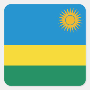 Etiqueta de Sinalizador Ruanda