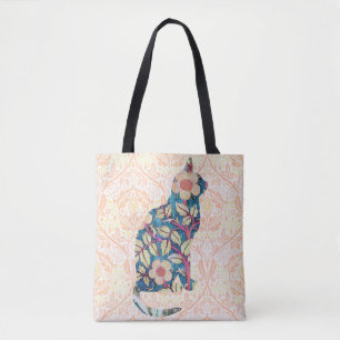 Etiqueta de Tote do Padrão Vintage