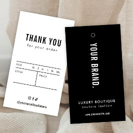 Etiqueta de travamento de etiqueta simples e minim