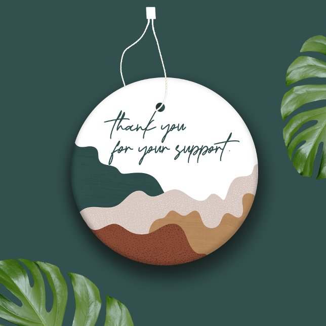 Etiqueta de travamento de negócios de encapsulamen (Criador carregado)