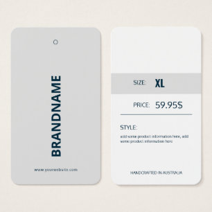 Etiqueta de Travamento de Preço de Vestuário Mod