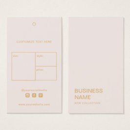 Etiqueta de travamento do logotipo comercial Etiqu