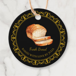 Etiqueta de travamento do pão doméstico fabricado 