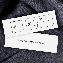 Etiqueta de travamento do preço do logotipo comerc