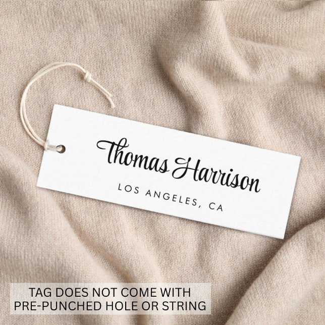 Etiqueta de travamento do script de assinatura na  (Empower your name in our signature script as your logo and brand identity)