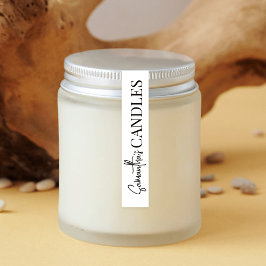 Etiqueta de Vela à prova de violação do logotipo p