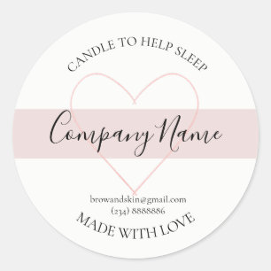 Etiqueta de Vela Personalizada