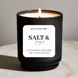 Etiqueta de Vela Personalizada