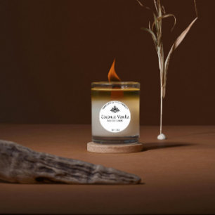 Etiqueta de Velas de Vanilla Coconut
