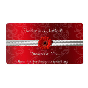 Etiqueta de Vinho de Natal, Feriado/ Casamento