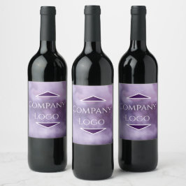 Etiqueta de Vinho do Logotipo Personalizado da Emp
