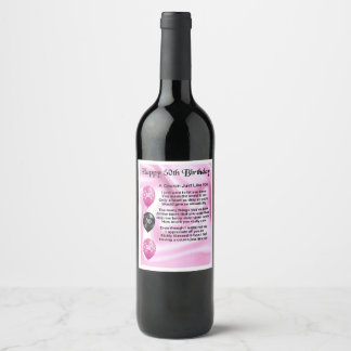 Etiqueta de Vinho do Povo Primo - 50º Aniversário