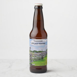 Etiqueta de Vinho do Texas Rails