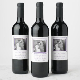 Etiqueta de Vinho Fotográfico Personalizado