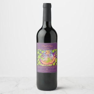 Etiqueta de vinho Pinot Noir