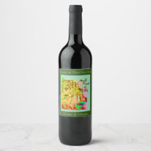 Etiqueta de vinhos da Costa do Marfim