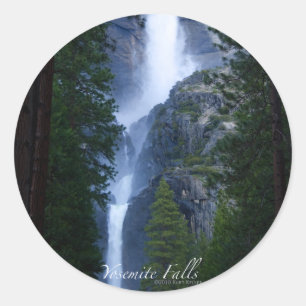 Etiqueta de Yosemite Falls