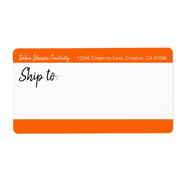 Etiqueta Debra Professional Classic Modern Stripes (Frente)