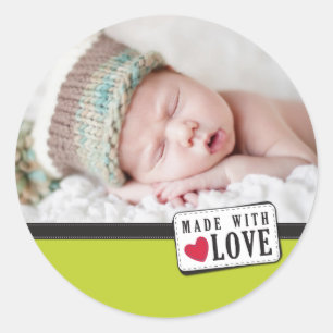 ETIQUETA DECORATIVA FOTO: feita com amor 1