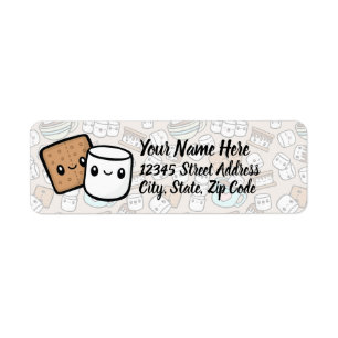 Etiqueta Deleites do Marshmallow