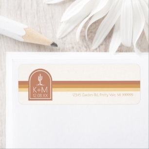Etiqueta Desert Vibes Wedding Terra Cotta ID1019