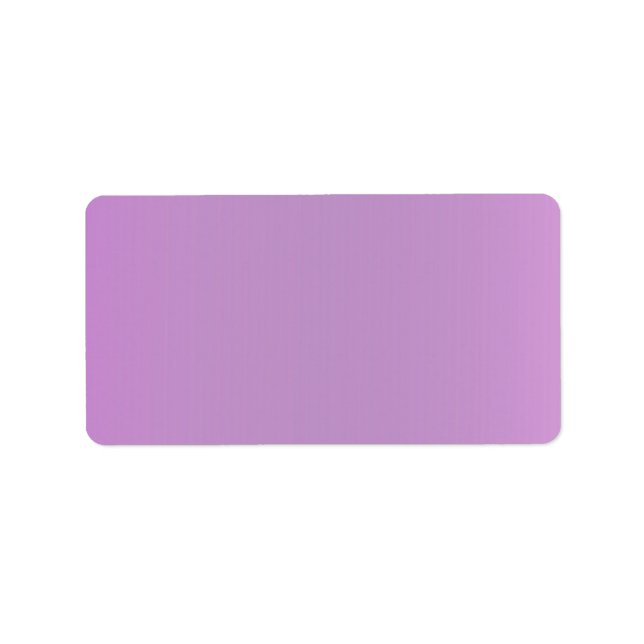 Etiqueta design de gradiente de lavanda Vendido (Frente)