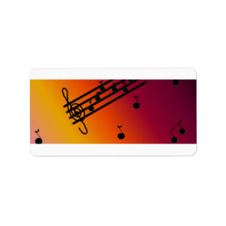 Etiqueta Design de música