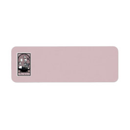 Etiqueta Design do Tarot "O Escritor"