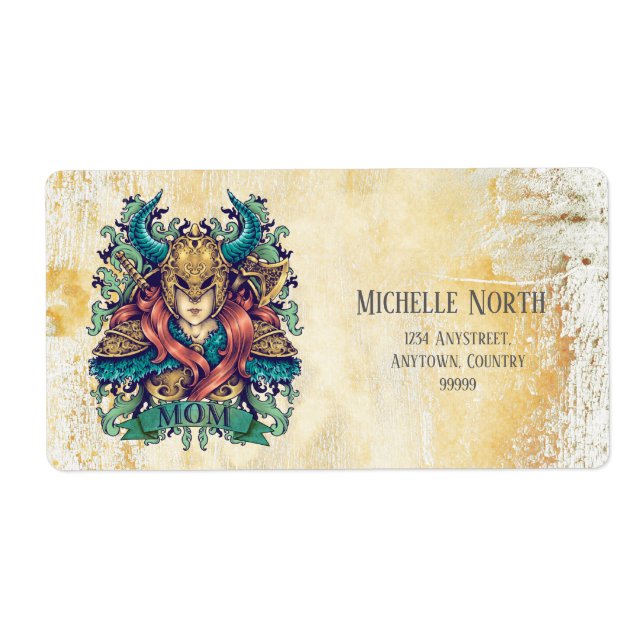 Etiqueta Deusa Guerreira, ID500 (Frente)