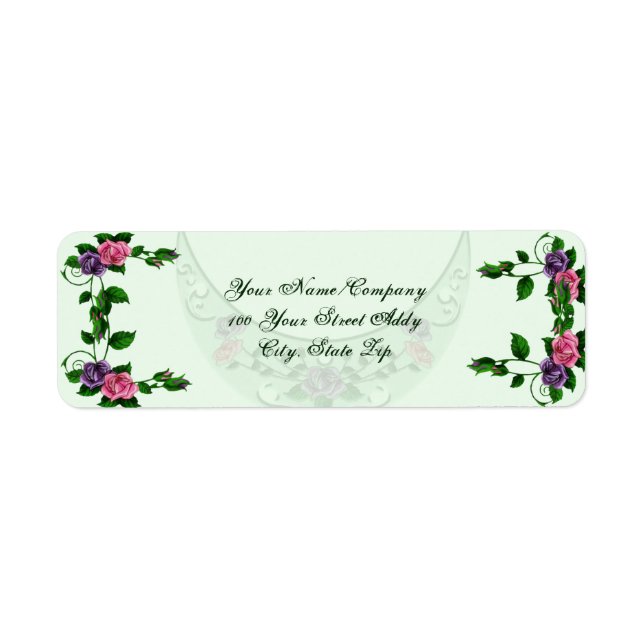 Etiqueta Deusa Verde Crescente em Direita (Frente)