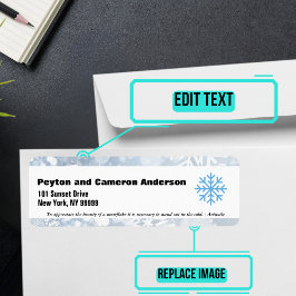 Etiqueta Dezembro - Previsto Endereço de Devolução Personal