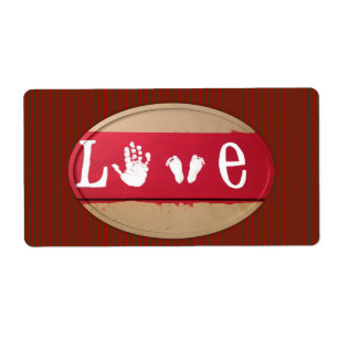 Etiqueta Dia de os namorados Labels Love