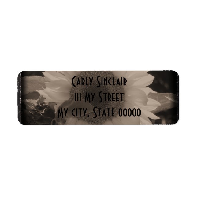 Etiqueta Diatrope Girassol IV (Frente)