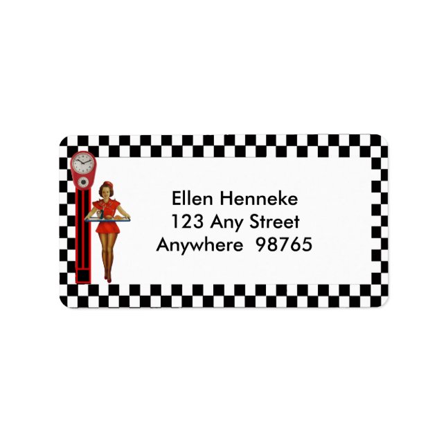 Etiqueta Dinheiro Retro 50 (Frente)