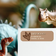 Dino Dig Dinosaur Aniversário Endereço