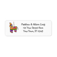 Divertimento Rainbow Llama Pinata Design