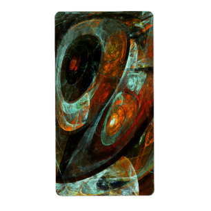 Etiqueta Divisão de Abstrato de Tempo