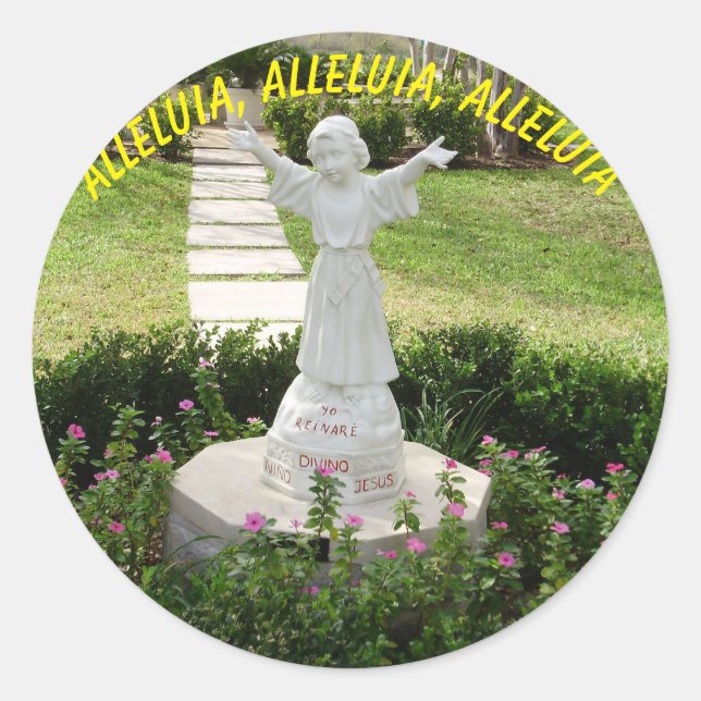 Etiqueta do Alleluia (Frente)