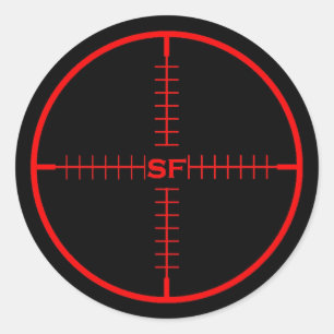 Etiqueta do alvo de SF